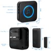 ChunHee Wireless Door Open Alarm Chime 600ft Operating Range 58
