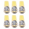 6PCS GY6.35 Bulb 5W COB Light Bulb 500lm Silicone Ceiling