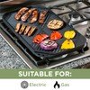 Ecolution Reversible Grill/Griddle Pan, Non-Stick, Dishwasher Safe, Double Burner Family