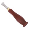 Leather Edge Creaser Stainless Steel Blade Wooden Handle Creaser Leather