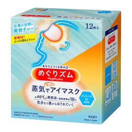 めぐりズム蒸気でアイマスクメントールin 12枚入