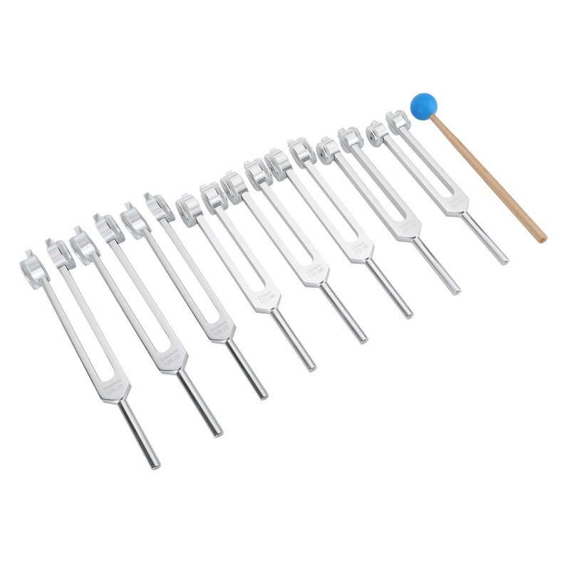 Tuning Fork Hammer Tool Set Diagnostic Tool for Sound Healing