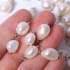 Wholesale 6 PCS Freshwater Pearl Charms Baroque Cultured Pearls Pendant
