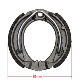 RedCap Front & Rear Brake Shoes Pad Set, Suitable for Coolster ATVs 3050D, 3125R, 3125XR8U, 3125XR8, Fit for 50cc to 250cc Tao Tao, Redcat Chinese ATVs, Models, Upgrad Braking System
