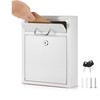 Yaocom Locking Mailbox with Key for Outdoor 10 x 7