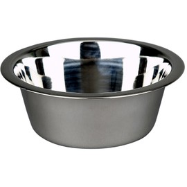 Advance Pet Products Stainless Steel Heavy Feeding Bowl, 1-Pint