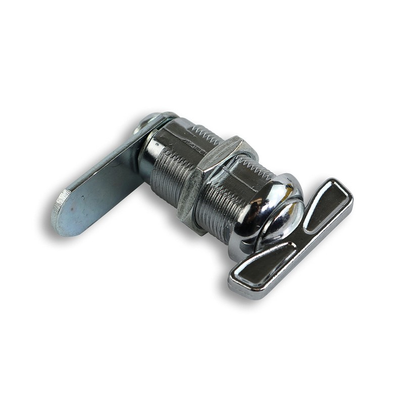 Leisure Locks Thumb Turn Latch with 1-1/8" Cylinder and Chrome