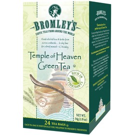Bromley's Temple of Heaven Green Tea, 24 Count (Pack of 3)