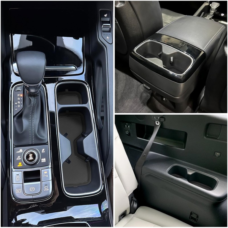 Cup Holder Coaster for Kia Telluride Accessories 2020 2021 2022