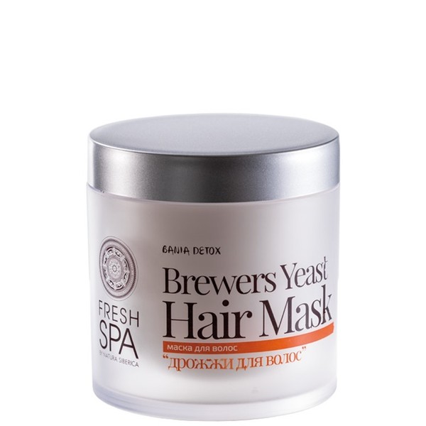 Natura Siberica Fresh Spa Brewer's Yeast Hair Mask Strengthening Hair Mask, 400ml