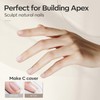 Modelones Builder Nail Gel, 7-in-1 Clear Gel Builder for Nails,