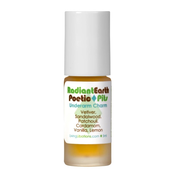 Living Libations - Organic / Wildcrafted Poetic Pits Deodorant (Radiant Earth, 5 ml)
