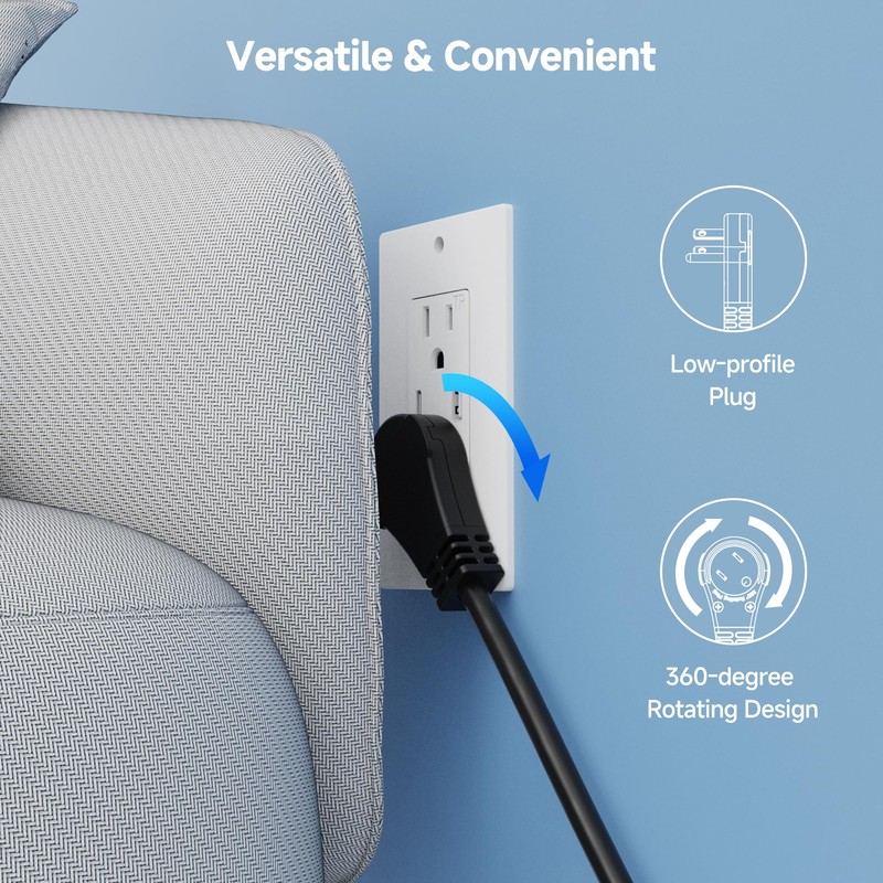 Cable Matters Replacement Power Cable for Starlink WiFi Router Gen2