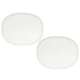 Corningware F-12-PC 1.5qt Oval French White Lid (2-Pack)