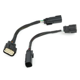 Outopakkle Halogen to LED 5th Gen Taillight Adapter Conversion Wiring Harness Kit Left Right For Ram 2500 3500 2019-2024 Heavy Duty Truck Driver Passenger Side