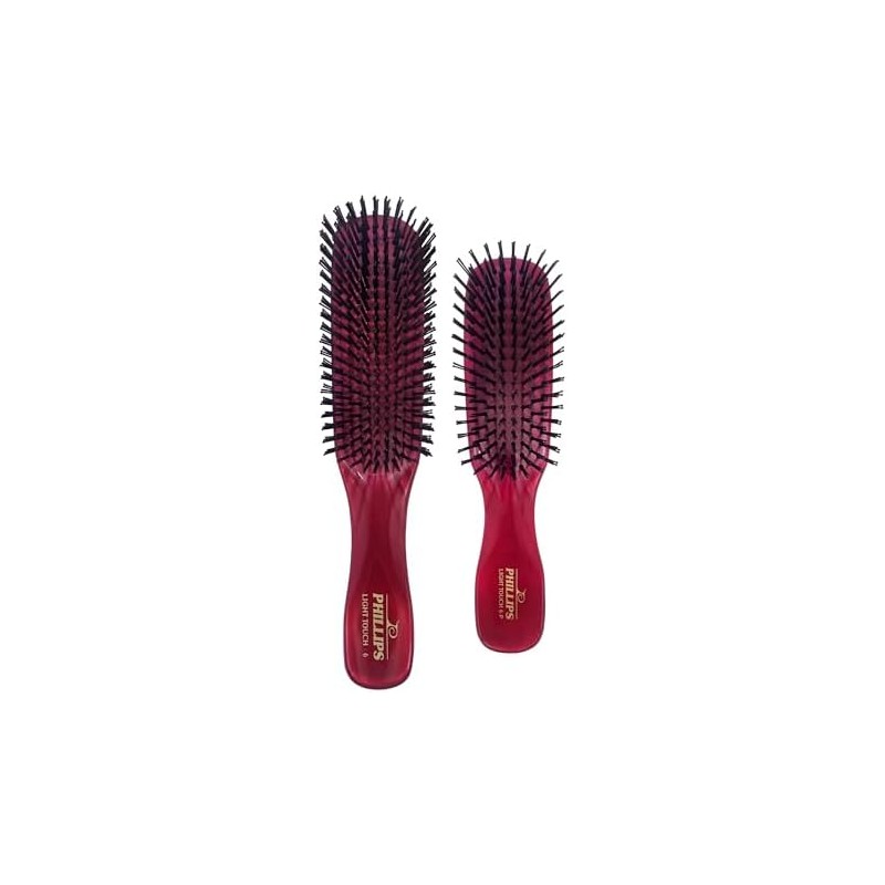 Phillips Brush Light Touch 6 Rojo Rubí – Cepillo de