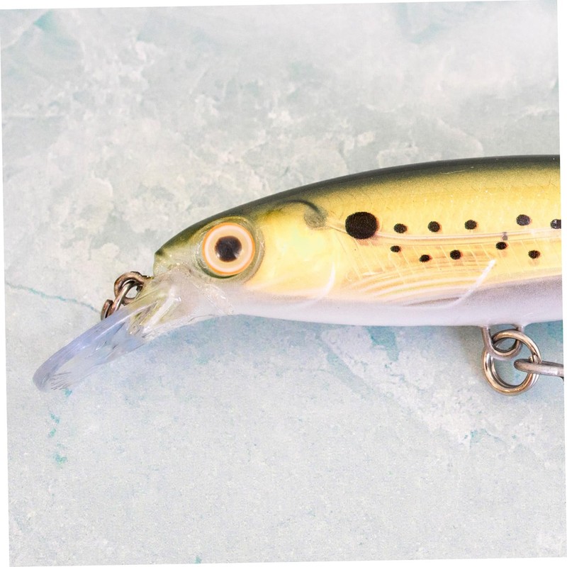 BIUDECO Supple Plastic Fishing Lure Eyes 4mm Size 3D Realistic