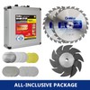 10" Carbide Stacked Dado Saw Blade Set, Pro Dado Set
