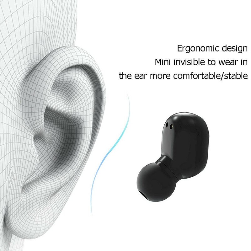 JOKBEN Wireless Headphones, True Wireless Earbuds with Led Display Charging