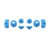Atomik Rock Climbing Holds Beginner Bolt-On Hangboard Set in Blue