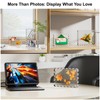 HELPLEX Acrylic Picture Frames 3x3, 3 Pack Clear Magnetic Lucite