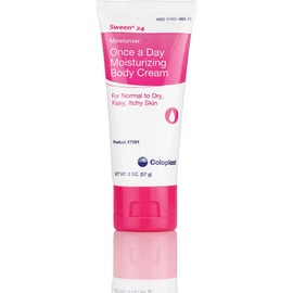 Coloplast Sween 24 Once a Day Moisturizing Body Cream - Moisturizer For Normal to Dry, Flaky, Itchy Skin - Fragrance and Lanolin Free - 5 Ounce Tube b