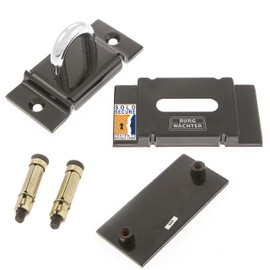 Sterling Security Wall & Floor Ground Anchor, Black, GA3