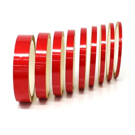 Finest Folia Finest Folia Decorative Strips for Car, Motorcycle, Boat, Model Making, Crafts, Reflective Red, 20mm Width