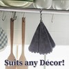 myHomeBody Hand Towels for Bathroom, Kitchen Hand Towels with Hanging