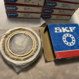SKF  7211 BEY, Angular Contact Ball Bearing, 55 mm ID x 100 mm OD x 21 mm W