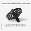 SmartShake Botella Mezcladora de Acero en Líquido, 900 ml para