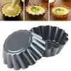 Egg Tart Mold Set of 12 Carbon Steel Upgrade Bigger