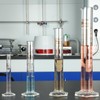 stonylab Graduated Cylinder, 2-Pack B Grade Borosilicate Glass Cylinder with