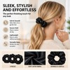 Braided Headband Set - Braided Headband - Satin Scrunchie -