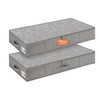 punemi Low Profile Under Bed Storage, 5 inches High Underbed