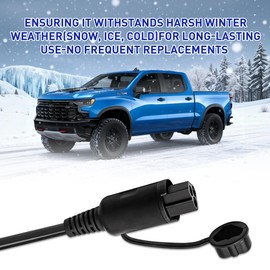 84564686 Engine Coolant Heater Cable Cord for Chevy Silverado 1500/LD/LTD 2019-2023, Silverado 2500/3500 HD Duramax Trucks 2020-2024, GMC Sierra 2019-2024