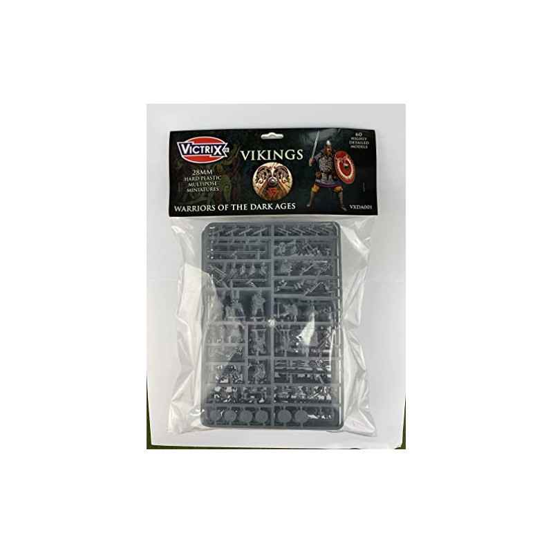 VICTRIX - Vikings - 60 Figures - 28mm Plastic Miniatures