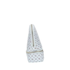 GUESS Dome Cosmetic Pouch L White Logo Multi, White Logo Multi