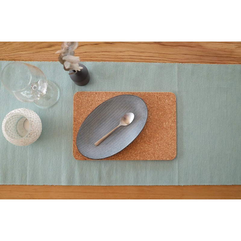 Zeller 02300 Cork Trivets 2-Piece Set 30 x 20 cm