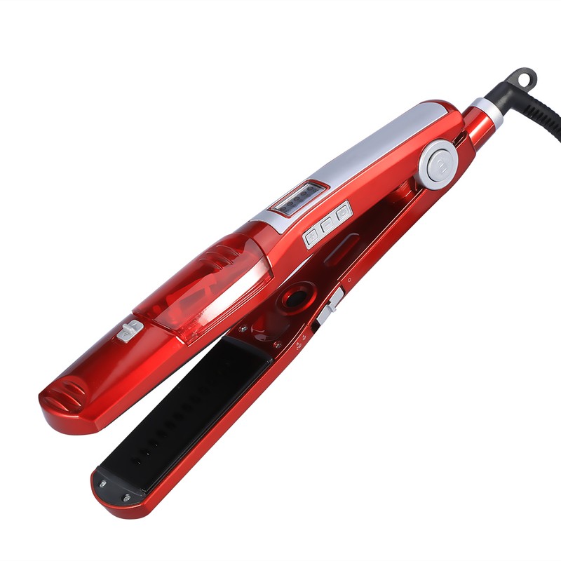 Kemei LED Temperature Display Hair Straightener Hair Straightening Flat Iron