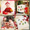 26PCS Christmas Iron on Patches A-Z Iron On Christmas Chenille