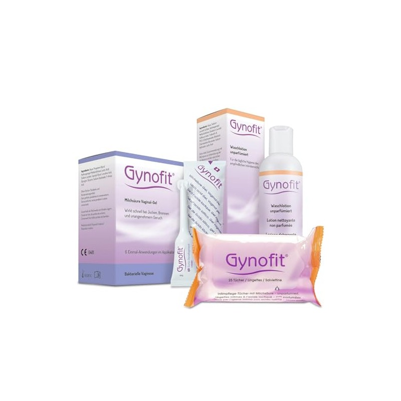 Gynofit Intimate Care Economy Set (6 x 5 ml/25 Pieces/200