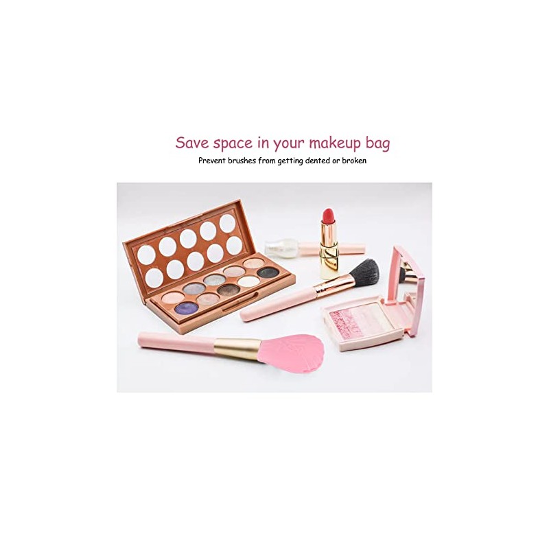 10 fundas de silicona para brochas de sombras de ojos: