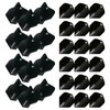 WINMAU Rhino Extra Thick Black Dart Flights - 10 sets