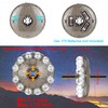 BIGMONAT Battery Operated Hanging Lights Outdoor Patio Umbrella Light RF