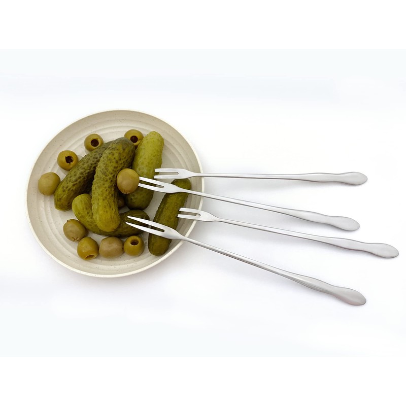 Pickle Forks Olive Fork pickle grabber,pickle picker for the jar,Cocktail