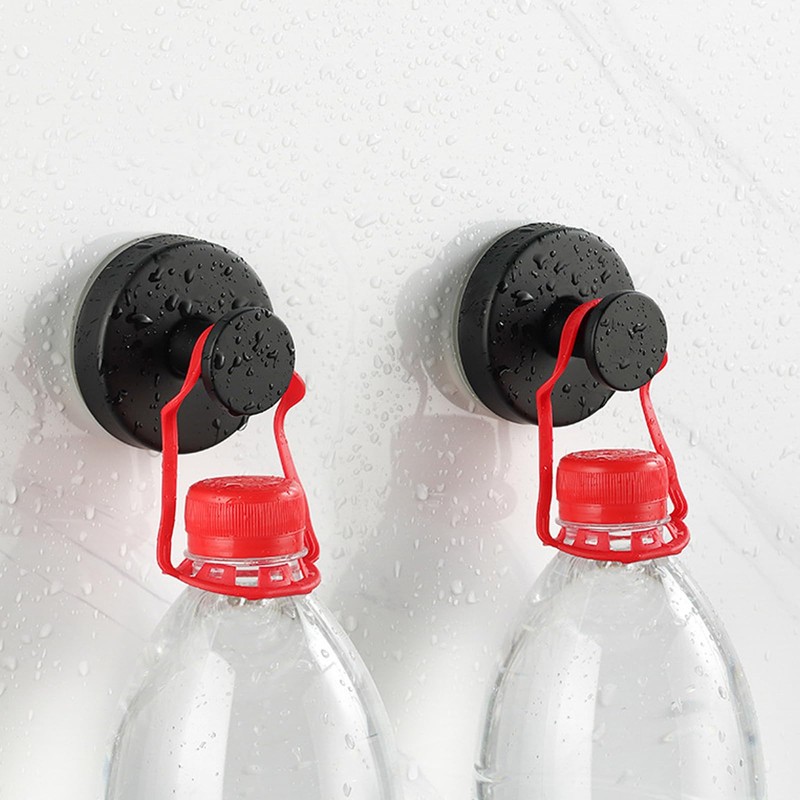 Xikangshun Suction Hooks for Bathroom, 304 Stainless Steel Waterproof Vacuum