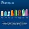 Flents Flents Protechs Foam Ear Plugs, Contoured for Comfort, Ideal
