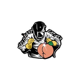 HTLiem Weld Fast Eat A** Waterproof Vinyl Sticker, Welder Sticker, Fitter, Blue Collar Decal, Funny Helmet Sticker for Men/Women, Hardhat Helmet Sticker, Tool Box Sticker