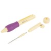 Embroidery Needle Punch Pen Sewing Threaders Tool Kit with 3